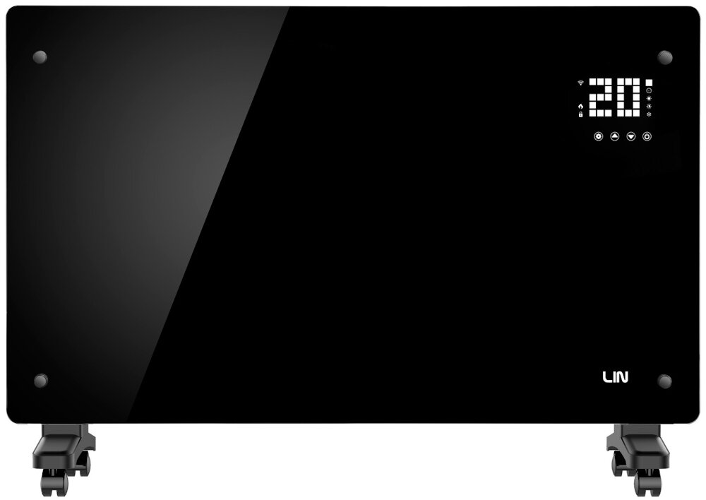 Grzejnik konwektorowy LIN LI-GPH20 Wbudowany termostat funkcja otwartego okna moc 2000 W