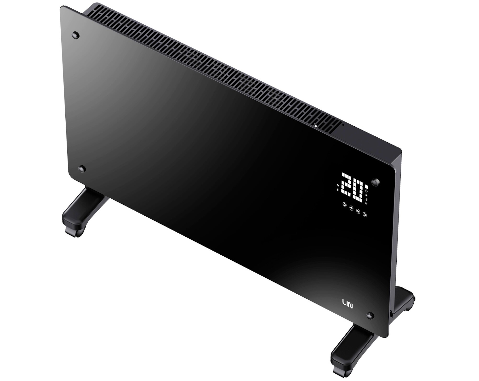 Grzejnik konwektorowy LIN LI-GPH20 liczne zabezpieczenia Kontrola rodzicielska zabezpieczenie przed przegrzaniem wylacznik czasowy czujnik przechylu