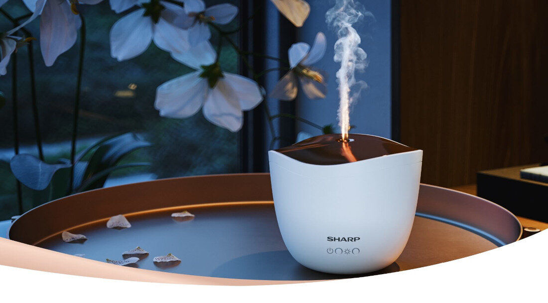 Aromatyzer SHARP DF-A1E-W ultradzwiekowy mgielka zapach