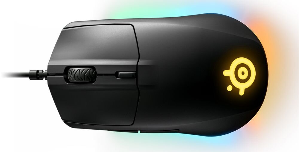 Mysz STEELSERIES Rival 3  czułość przyciski łączność soft budowa wygoda