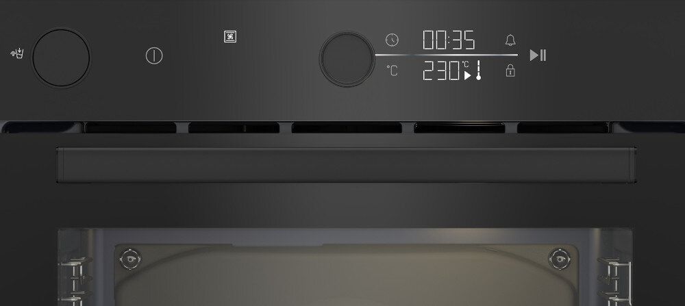 PIEKARNIK BEKO BBIS17400BMSE panel sterowania funkcje parametry Elektroniczny sterowanie dotykowe wyświetlacz