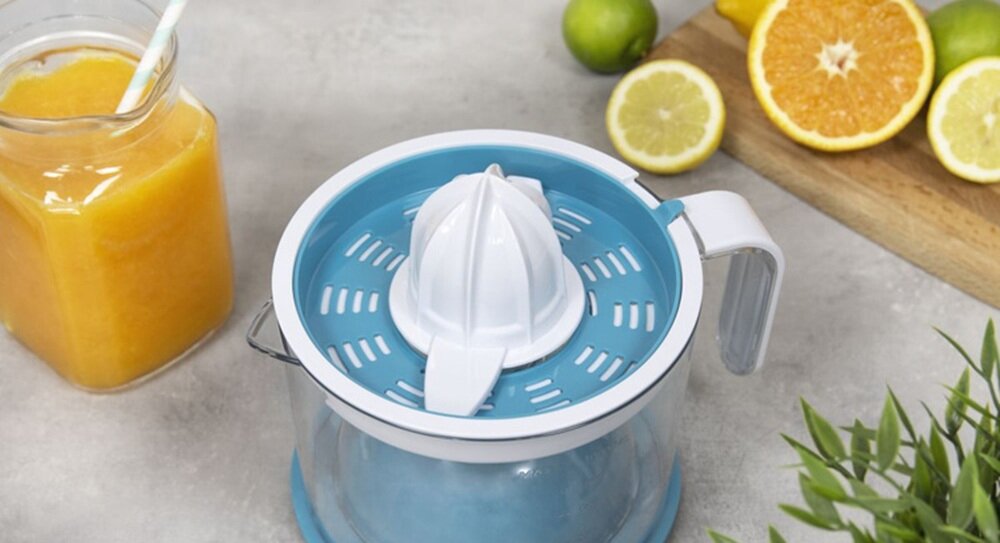 Wyciskarka do cytrusów CECOTEC EssentialVita Adjust regularne wyciskanie soków, ograniczenie kupowania gotowych napojów, zdrowe nawyki