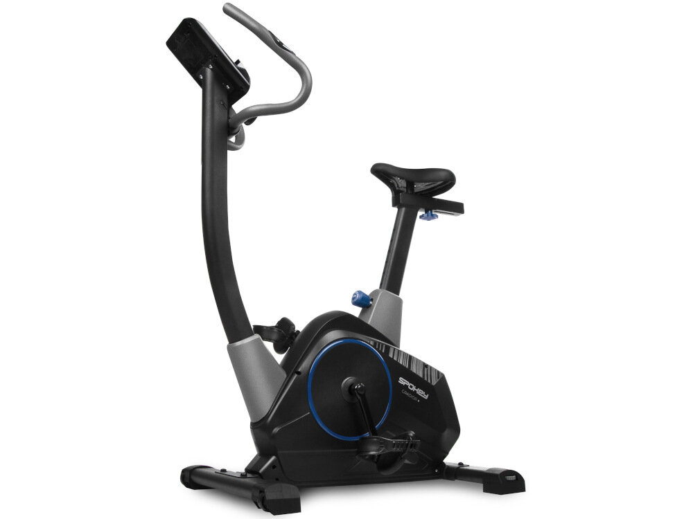 Rower magnetyczny SPOKEY Gradior+ BL do treningu cardio efektywne cwiczenia do uzytku domowego solidna konstrukcja funkcjonalny