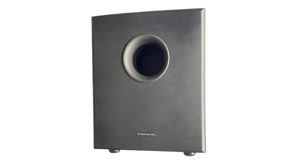 Subwoofer TONSIL AKTIV 250 A - Skuteczność, którą słychać, subwoofer na białym tle