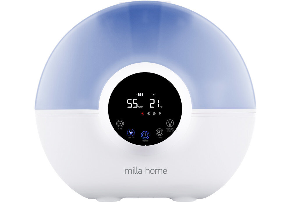 Nawilżacz MILLA HOME MAH600 ultradźwiękowy pojemnik 5,3L higrostat technologia utradzwiekowa niski pobor energii cicha praca