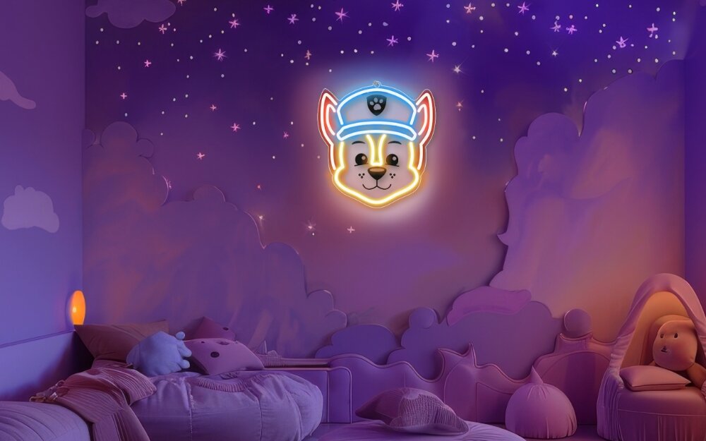 Neon LED PSI PATROL  prezent 