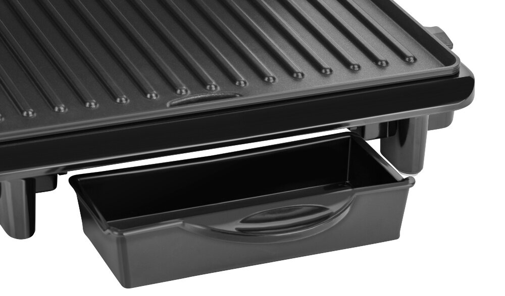 Grill elektryczny TEESA Panini TSA3232 latwe czyszczenie rowki odprowadzajace tluszcz wyjmowana tacka ociekowa