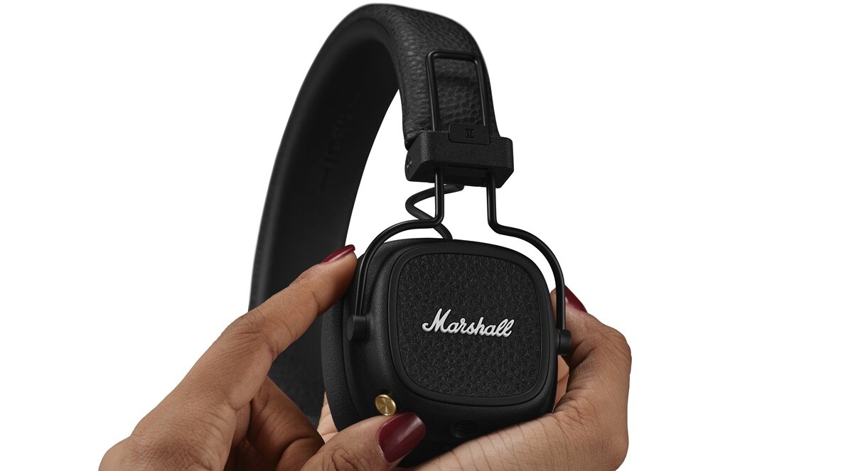 Słuchawki nauszne MARSHALL Major V rozmowy telefoniczne glos wytlumienie