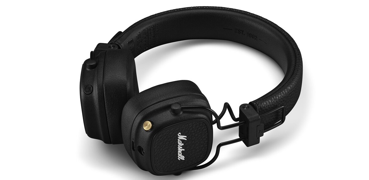 Słuchawki nauszne MARSHALL Major V bluetooth le audio jakosc polaczenia