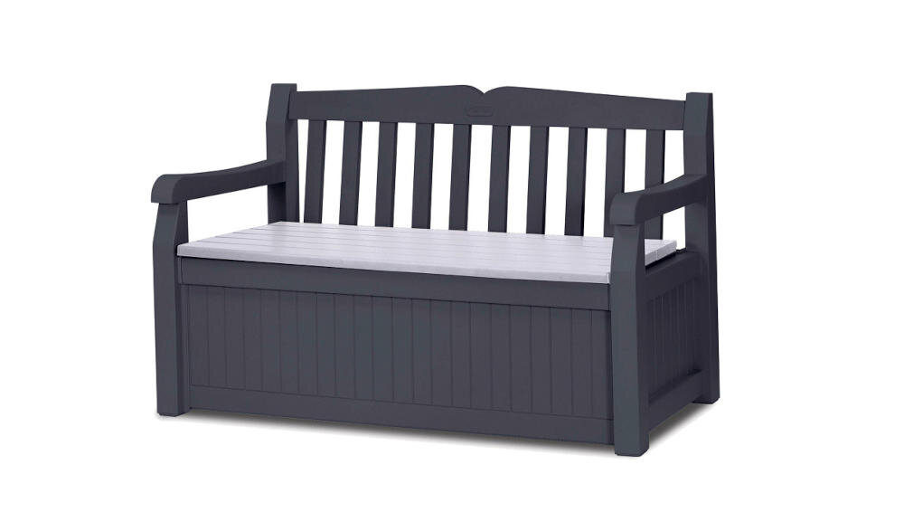 KETER odpoczynek ławka stylowa elegancja minimalizm ogród taras naturalne drewno styl