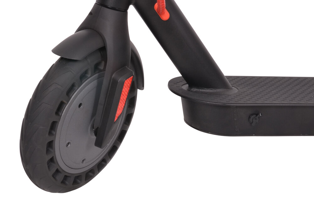 Hulajnoga elektryczna R.EVOLUTION R-EV42112 Czarny silnik elektryczny potezny moc 350 W szybka plynna jazda predkosc od 20 km/h