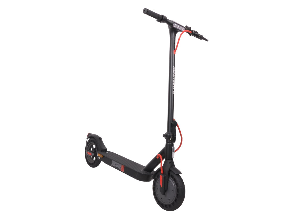 Hulajnoga elektryczna R.EVOLUTION R-EV42112 Czarny zintegrowany akumulator bateria o napieciu 36 V pojemnosc 7,5 Ah dystans do 20 km czas ladowania okolo 5-7 godzin