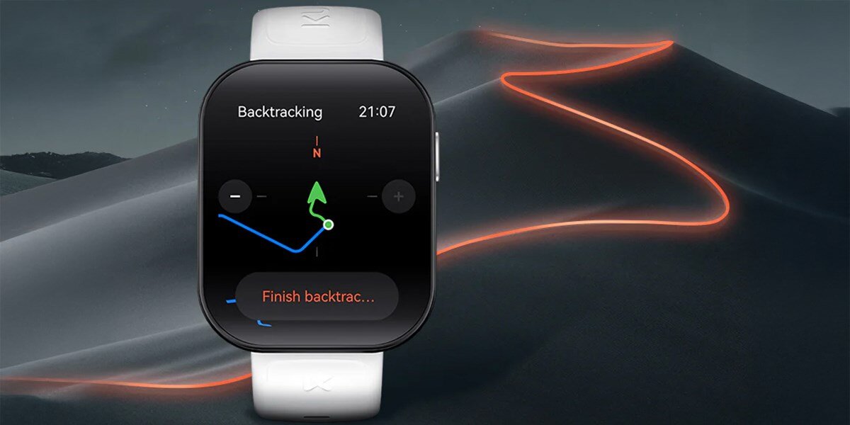 Smartwatch KUMI U6 GPS nawigacja   