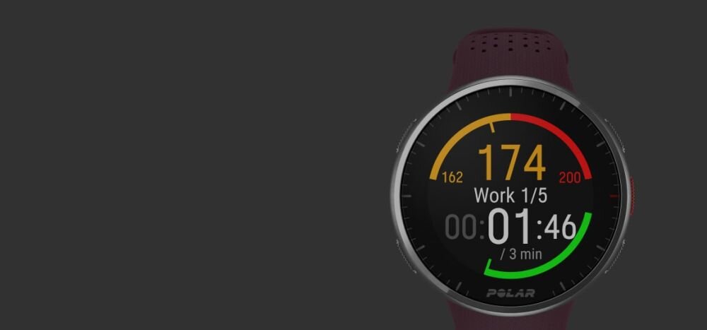 Zegarek sportowy POLAR Pacer  ekran bateria czujniki zdrowie sport pasek ładowanie pojemność rozdzielczość łączność sterowanie krew puls rozmowy smartfon aplikacja 