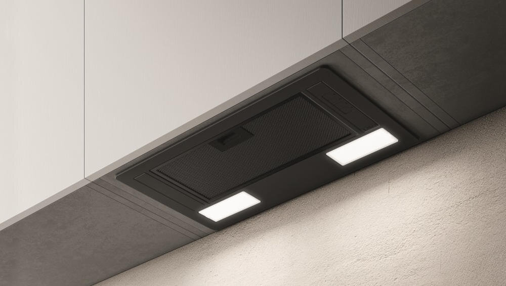 ELICA okap kuchnia oczyszczanie powietrze niewielki rozmiar integracja szafka stal nierdzewna lakierowana szkło hartowane wzornictwo