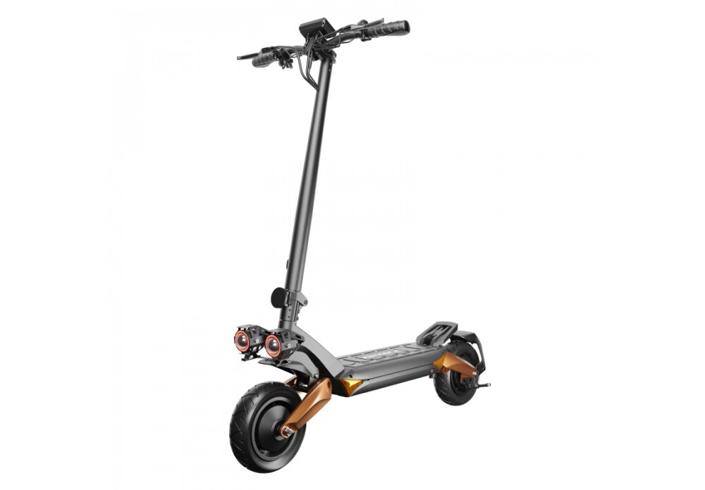 Hulajnoga elektryczna RUPTOR R6 V3 Czarny przyjaza dla srodowiska zasilana akumulatorem nie pozostawia sladu weglowego system KERS odzyskiwanie energii kinetycznej podczas hamowania bateria starcza na dluzej wiekszy zasieg