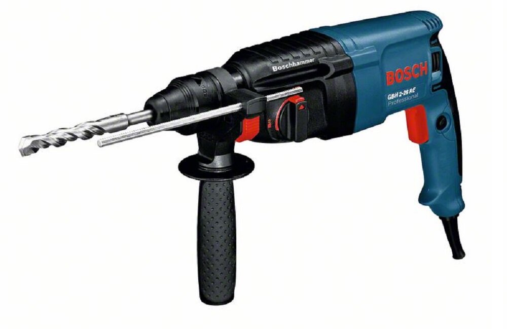 Młot udarowo obrotowy BOSCH GBH 2 26 RE Professional Imponująca moc i optymalna kontrola Idealny sprzęt przeznaczony do remontów