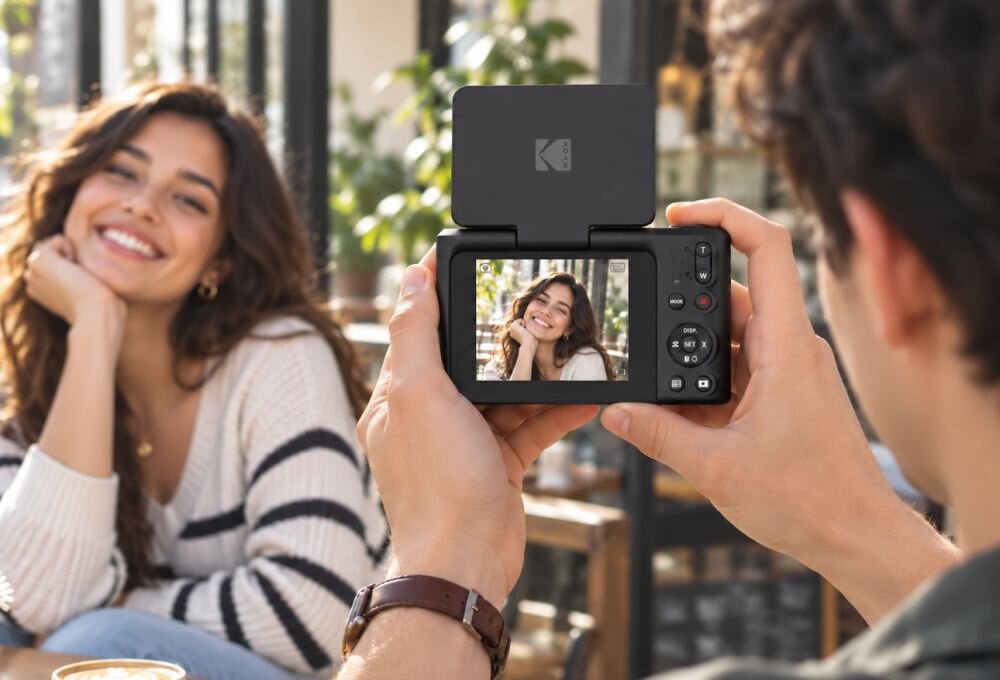 KODAK PIXPRO C1 nagrywanie Full HD 60 klatek MOV H.264 aparat do vlogów