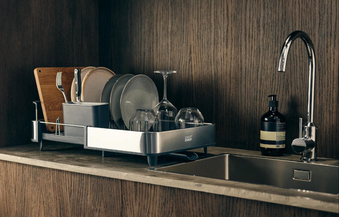 Suszarka do naczyn JOSEPH JOSEPH Extend Steel 85153 wylewka spustowa