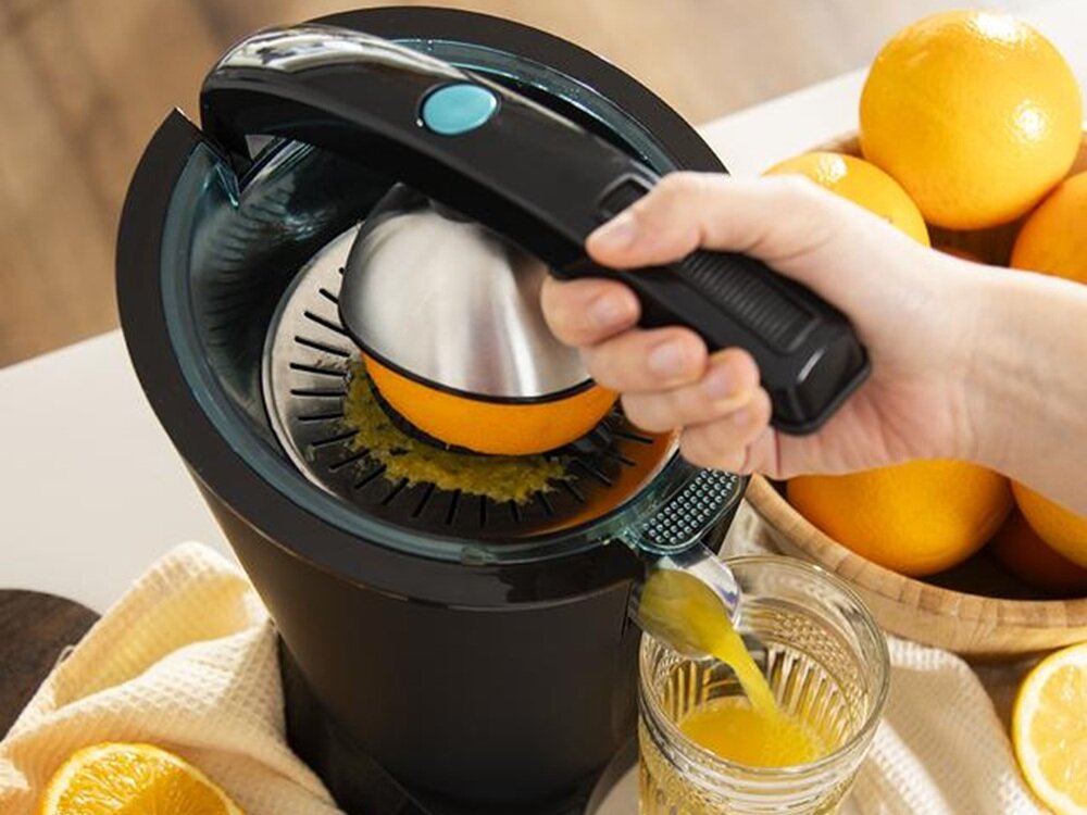 Wyciskarka do cytrusów CECOTEC EssentialVita Hyden 600 wysoka moc, szybkie działanie, świeży sok, oszczędnosć czasu