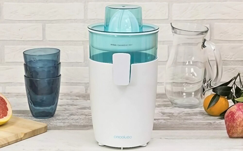 Wyciskarka do cytrusów CECOTEC Zitrus Toweradjust Easy mocny silnik, oszczędność czasu, komponuje się z wystrojem