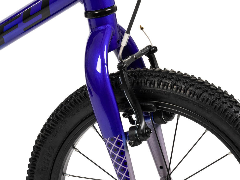 HUFFY Literide Kids HUFFY Literide Kids hamulce typu V-Brake Hamulce przodu, jak i z tyłu - zbliżenie na hamulce przednie