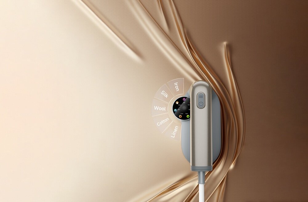 Żelazko DREAME Rotafly P7 z funkcją parownicy wbudowana technologia wielowarstwowego odparowywania, równomierny strumień pary, bez obaw o plamy