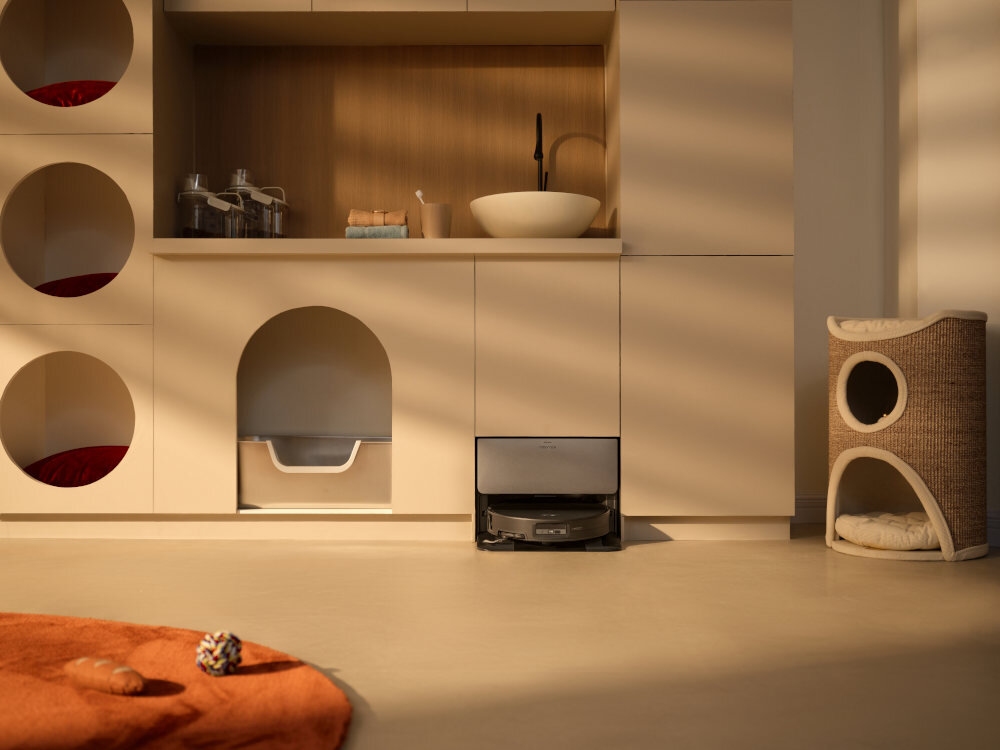 Robot sprzątający ROBOROCK Saros 20 Sonic Complete Czarny wygląd design prezentacja wizualizacja Kompleksowa automatyzacja