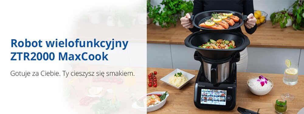 Wielofunkcyjny robot kuchenny ZELMER ZTR2000 MaxCook kv początek opisu