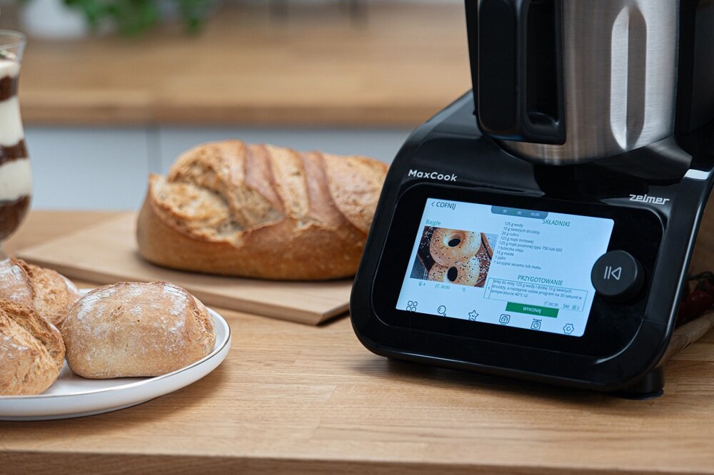 Wielofunkcyjny robot kuchenny ZELMER ZTR2000 MaxCook wtrabianie ciasta, podgrzewanie, wyrastanie, łatwiejsze przygotowanie