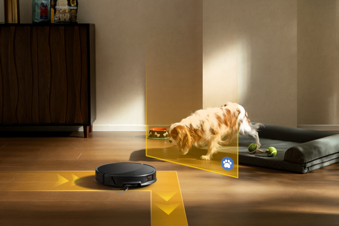 Robot sprzątający ROBOROCK Saros 20 Complete Czarny Inteligentna nawigacja System StarSight 2.0 światło strukturalne i kamerę RGB 62 obiektów