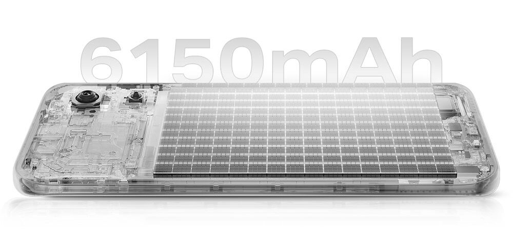 Smartfon INFINIX Note Edge  6150 mAh 7,2 mm lekki i poręczny bateria zachowuje ponad 80% swojej kondycji nawet po 2000 cykli ładowania nawet na 6 lat niezawodnej pracy 