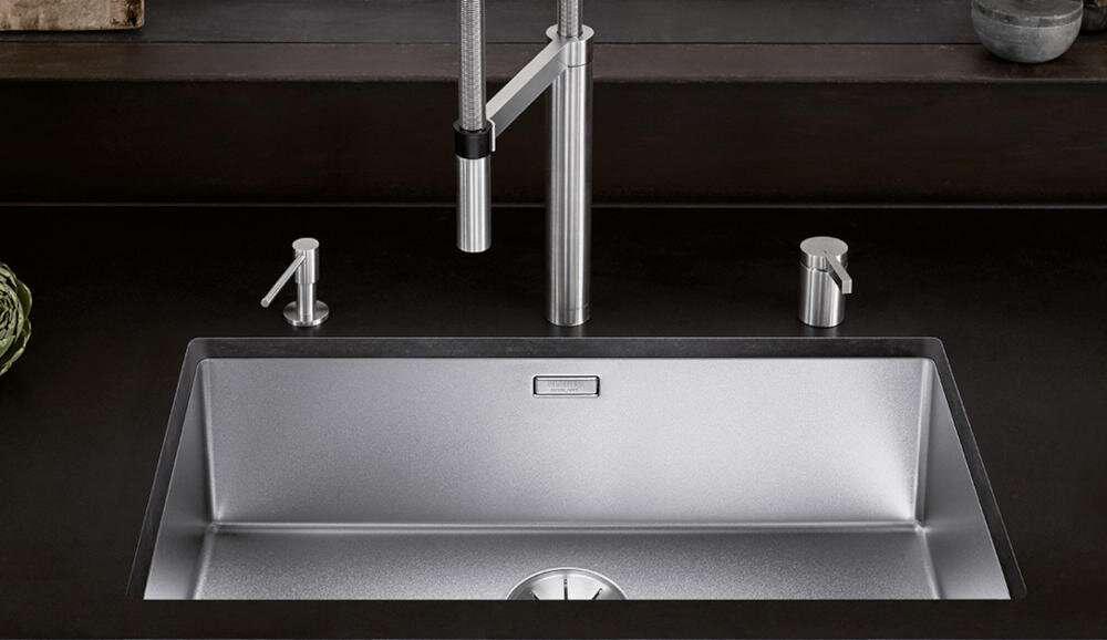 BLANCO funkcjonalność komora miejsce komfort użytkowanie odporność uderzenia wysokie temperatury zarysowania ociekacz