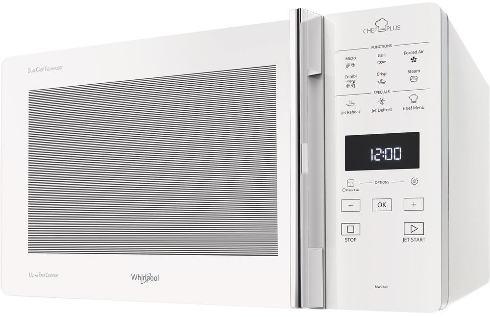 Kuchenka mikrofalowa WHIRLPOOL MCP349WH - Menu szefa kuchni