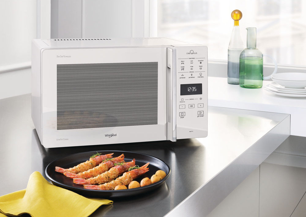 Kuchenka mikrofalowa WHIRLPOOL MCP349WH - Termoobieg