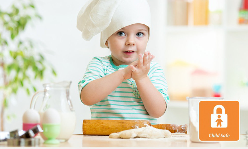 Kuchenka mikrofalowa WHIRLPOOL MCP349WH - Blokada przed dziećmi