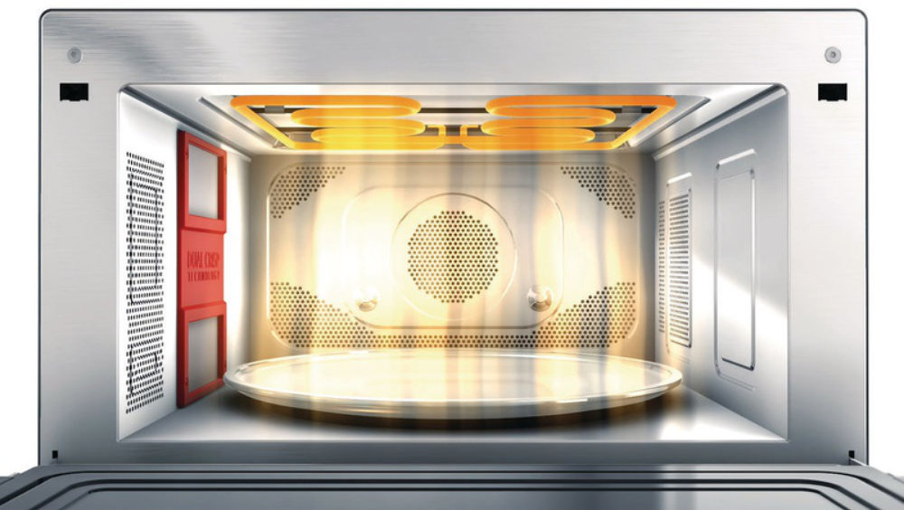 Kuchenka mikrofalowa WHIRLPOOL MCP349SL - Grill kwarcowy