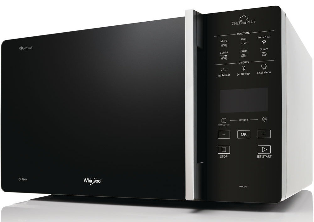 Kuchenka mikrofalowa WHIRLPOOL MCP349SL - Menu szefa kuchni