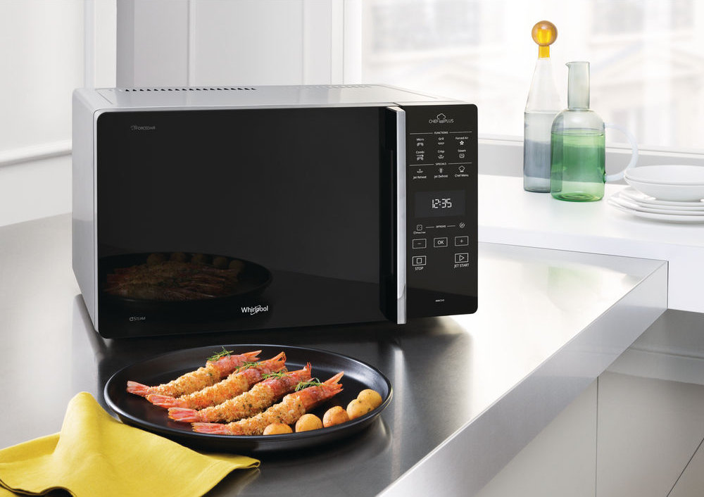 Kuchenka mikrofalowa WHIRLPOOL MCP349SL - Funkcja Dual Crisp