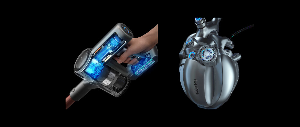 Odkurzacz DREAME V11 ulepszony akumlator pojemnosc czas ladowanie 4 godziny