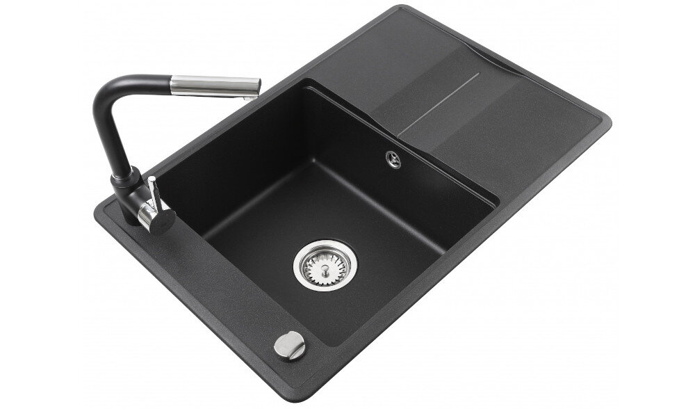 ZLEWOZMYWAK TEKA ESTELA 50 B-TQ 40148080 ONYKS Funkcjonalność styl prosta linia onyx kolor Szerokość Głębokość