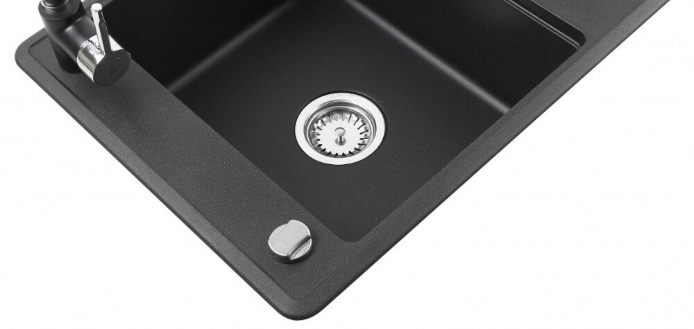 ZLEWOZMYWAK TEKA ESTELA 50 B-TQ 40148080 ONYKS Automat zamykający podbudowa zawory montaż