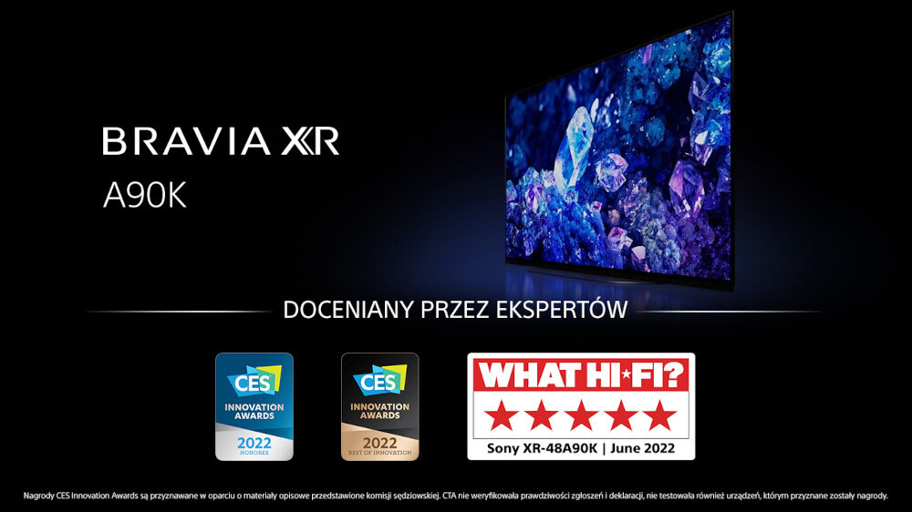Telewizor SONY XR-A90K - procesor