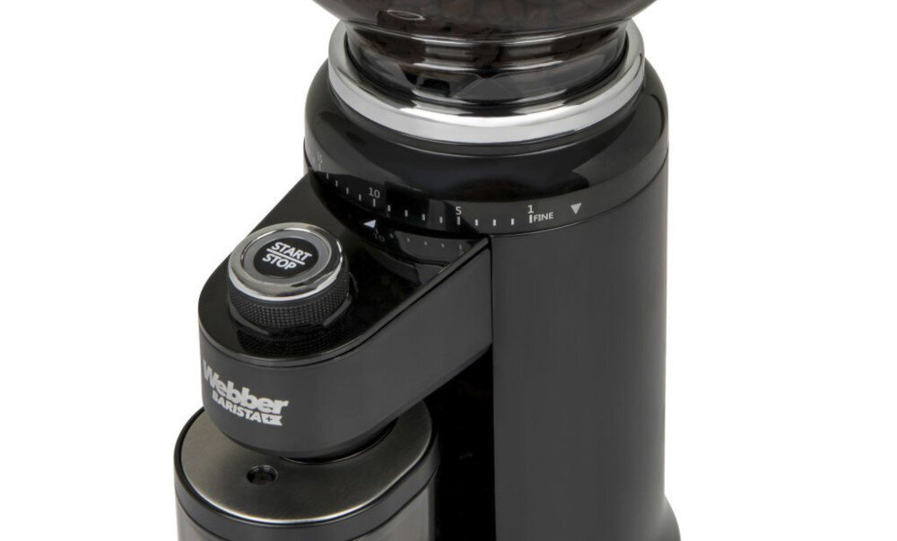 Młynek do kawy WEBBER CG6 25 poziomów mielenia system stożkowego mielenia V-Cone Tech PRO zasilane jest z sieci 230 V solidna konstrukcja 