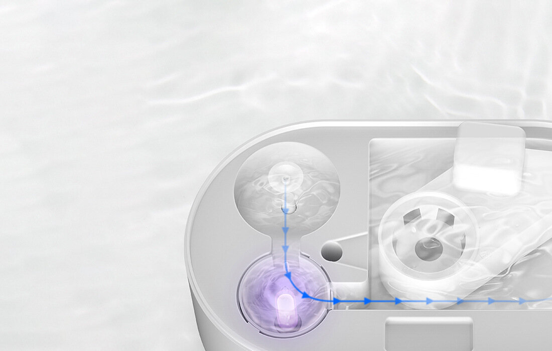 Nawilzacz ultradzwiękowy DEERMA ST636W promieniowania UV-C