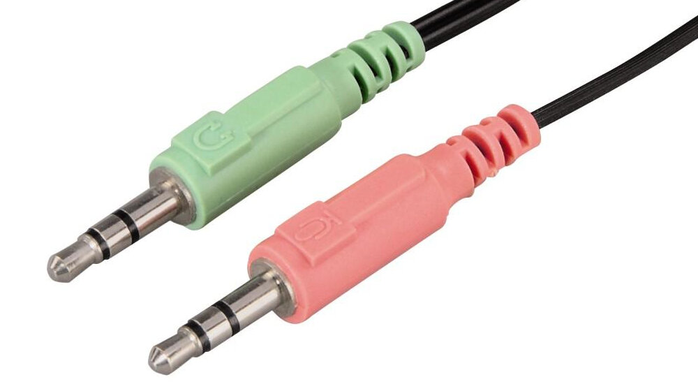 Słuchawki HAMA MULTIMEDIALNE HS-101 podwójne złącze jack