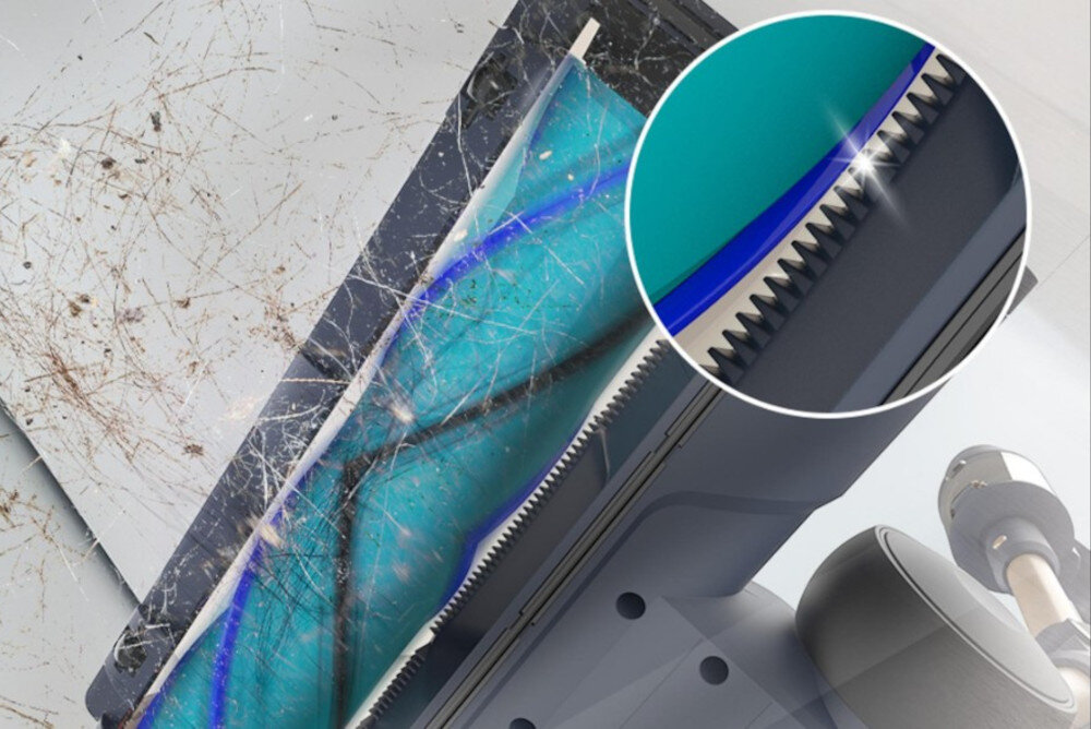 Odkurzacz CECOTEC Conga Rockstar RX70 Aquapet Flex Efektywność bez plątania Szczotka HairLess XL  konstrukcja zapobiega splątywaniu włosów ząbkowana stopa Ciśnienie ssania szybkie i dokładne porządki