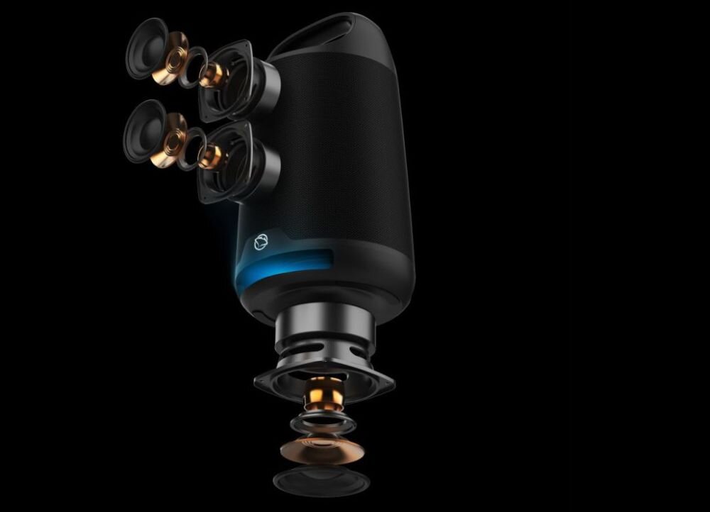 Głośnik mobilny MANTA Otus SPK330B moc dzwiek superbass