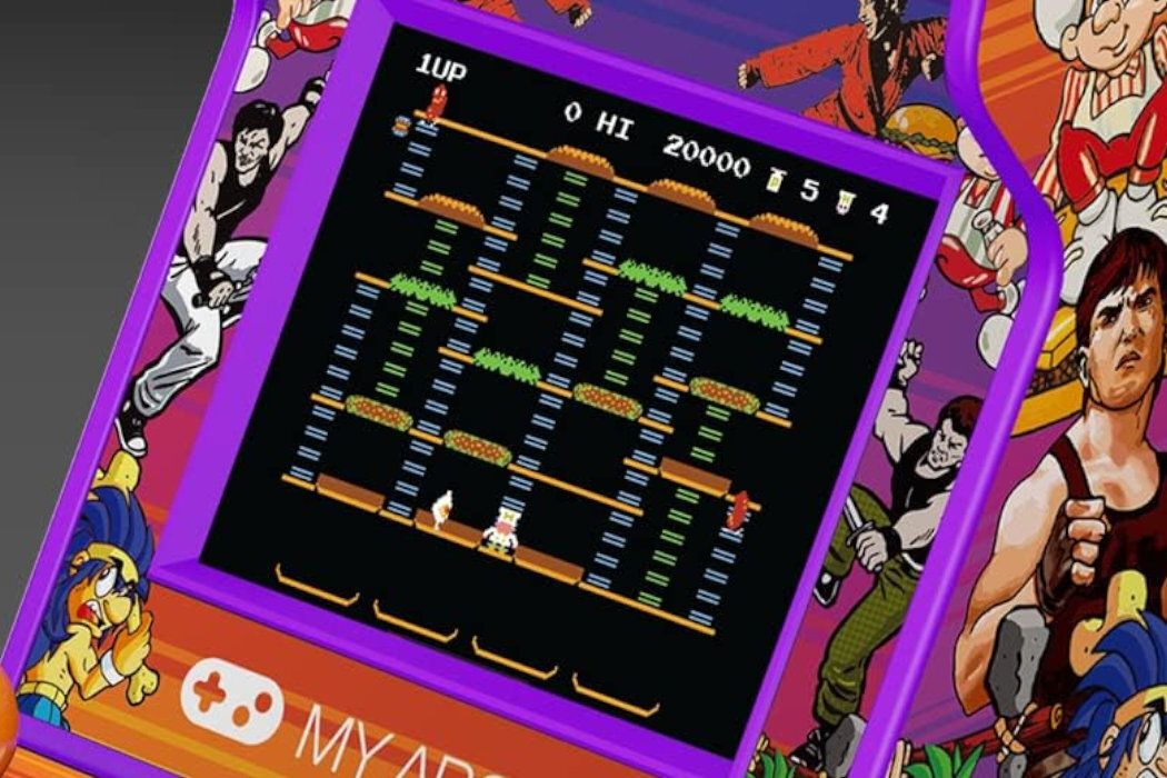 Konsola MY ARCADE DGUNL kompaktowa gra jakość dźwięk wyposażenie