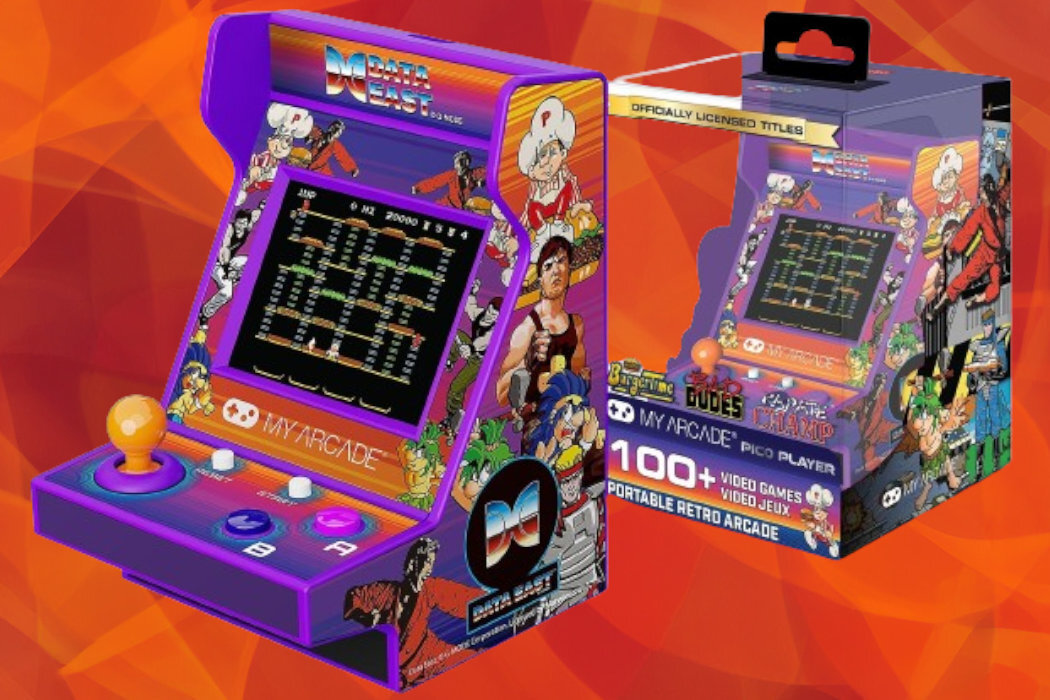 Konsola MY ARCADE DGUNL kompaktowa gra jakość dźwięk wyposażenie